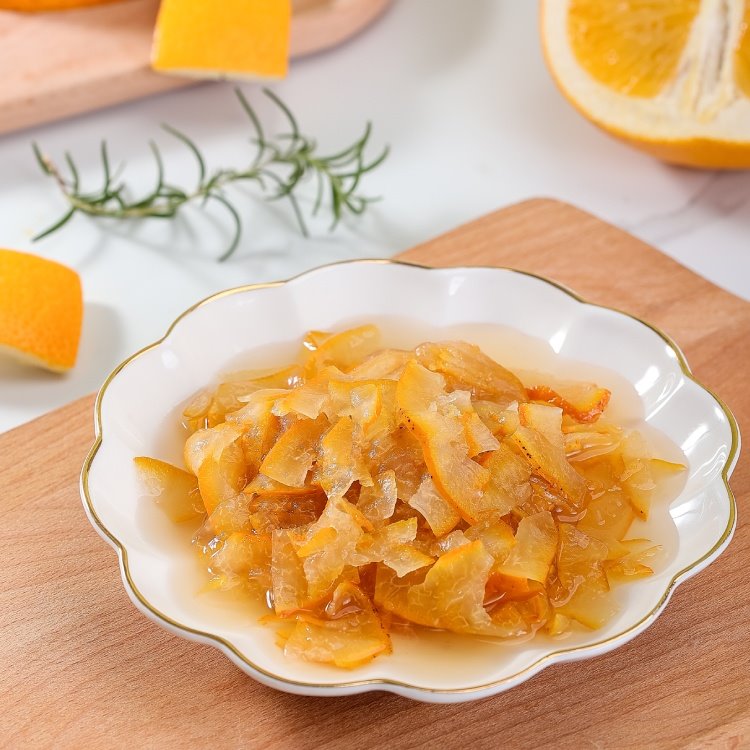 Kandierte Grapefruitschale